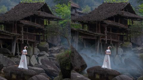 如何添加真实的烟雾